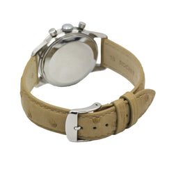 Montre LEMANIA "Uti 105" en acier et cuir - Castafiore