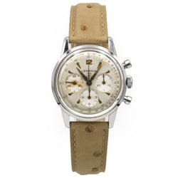 Montre LEMANIA "Uti 105" en acier et cuir - Castafiore