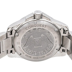 Montre LONGINES "PrimaLuna" en acier et diamants - Castafiore