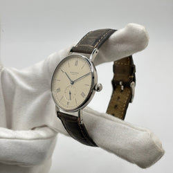 Montre NOMOS en acier et cuir - Castafiore