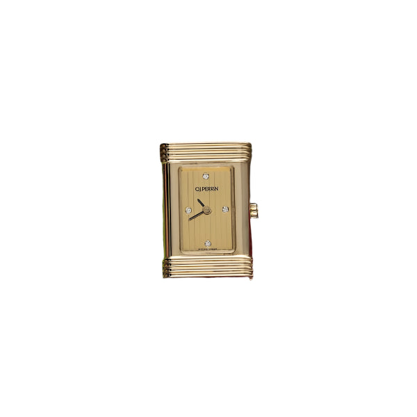 Montre OJ.Perrin Dame Or jaune 18k Quartz de 1996 avec 6 bracelets interchangeables. - Castafiore