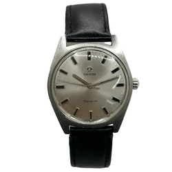 Montre OMÉGA en acier inoxydable et cuir - Castafiore