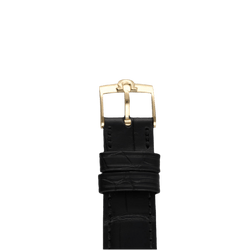 Montre OMEGA en or jaune et cuir - Castafiore