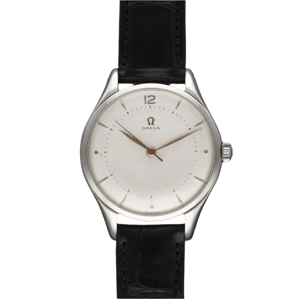 Montre Omega Jumbo Vintage – Réf. 2506 - 8 – Mécanique – Calibre 283 – 38 mm – Années 1950 - Castafiore
