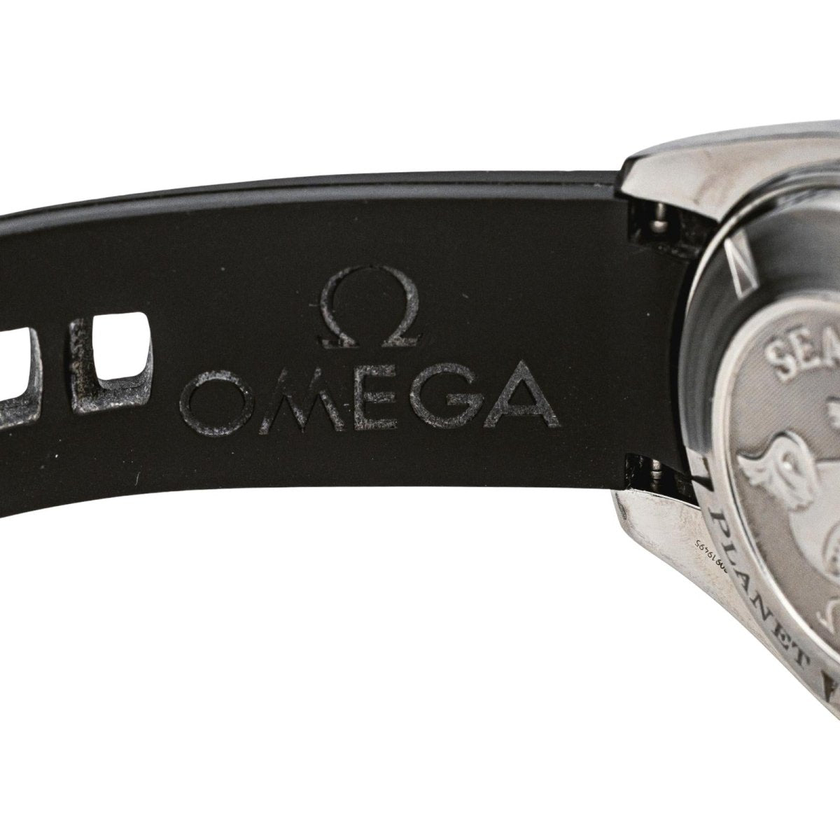Montre OMEGA "Seamaster Planet Ocean" en acier - Castafiore
