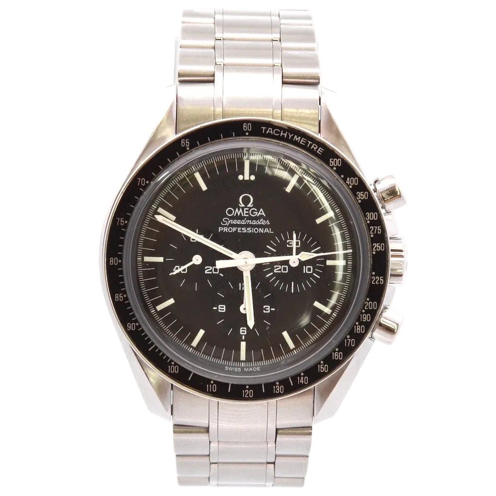 Montre OMEGA "Speedmaster" en acier - Castafiore
