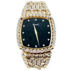 Montre PIAGET en or jaune et diamants - Castafiore