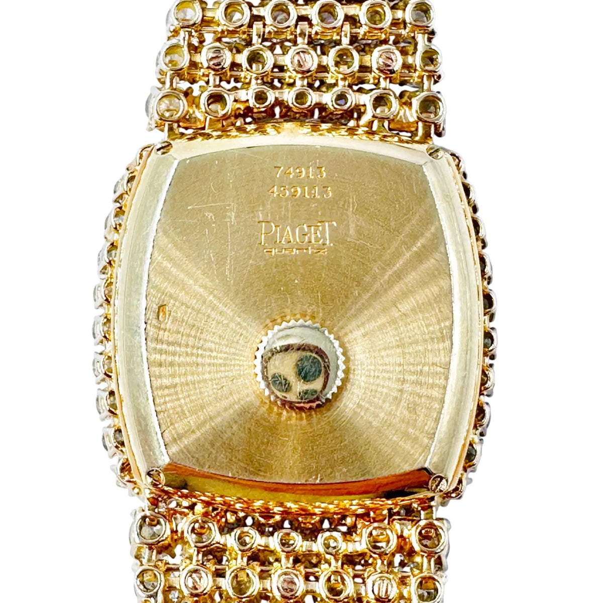 Montre PIAGET en or jaune et diamants - Castafiore