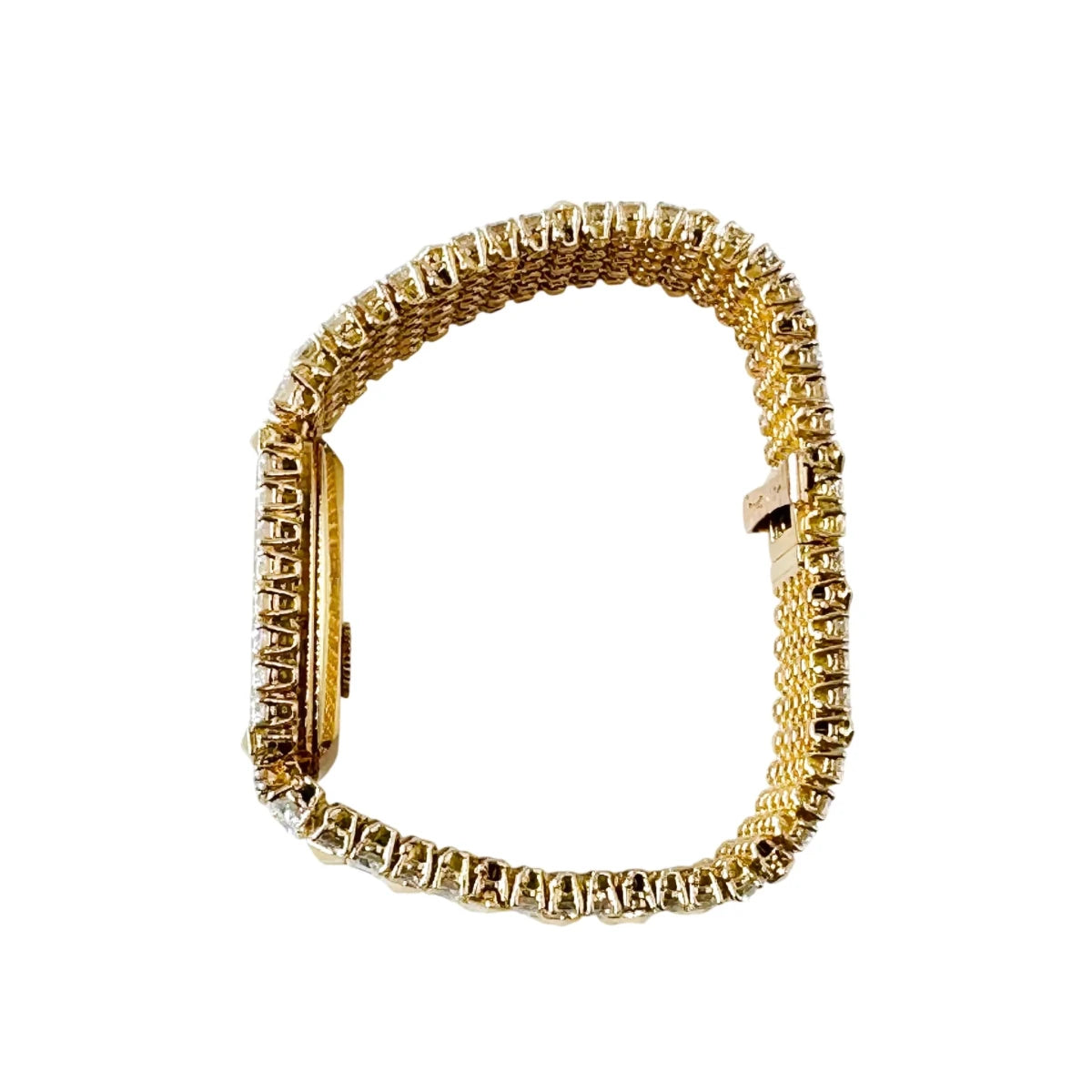 Montre PIAGET en or jaune et diamants - Castafiore