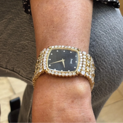 Montre PIAGET en or jaune et diamants - Castafiore