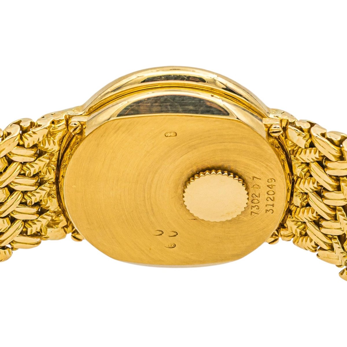 Montre PIAGET en or jaune, lapis - lazuli et diamants - Castafiore