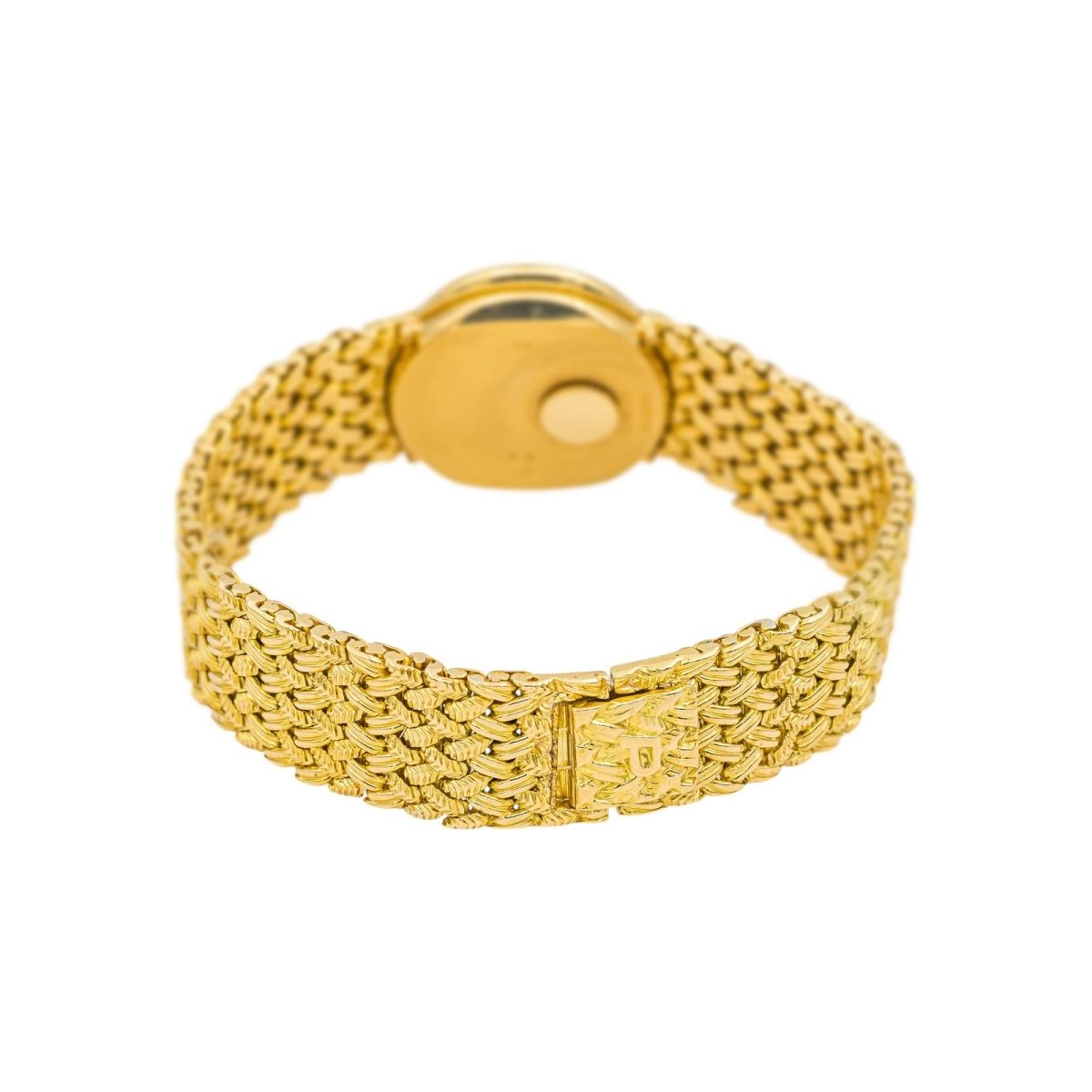 Montre PIAGET en or jaune, lapis - lazuli et diamants - Castafiore