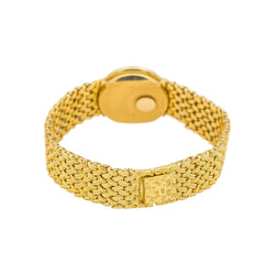 Montre PIAGET en or jaune, lapis - lazuli et diamants - Castafiore