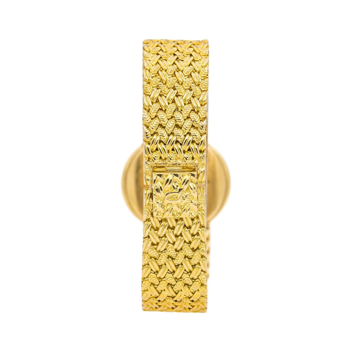 Montre PIAGET en or jaune, lapis - lazuli et diamants - Castafiore