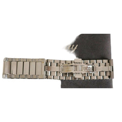 Montre POIRAY "Ma Première Manchette" en acier, nacre, quartz et diamants - Castafiore