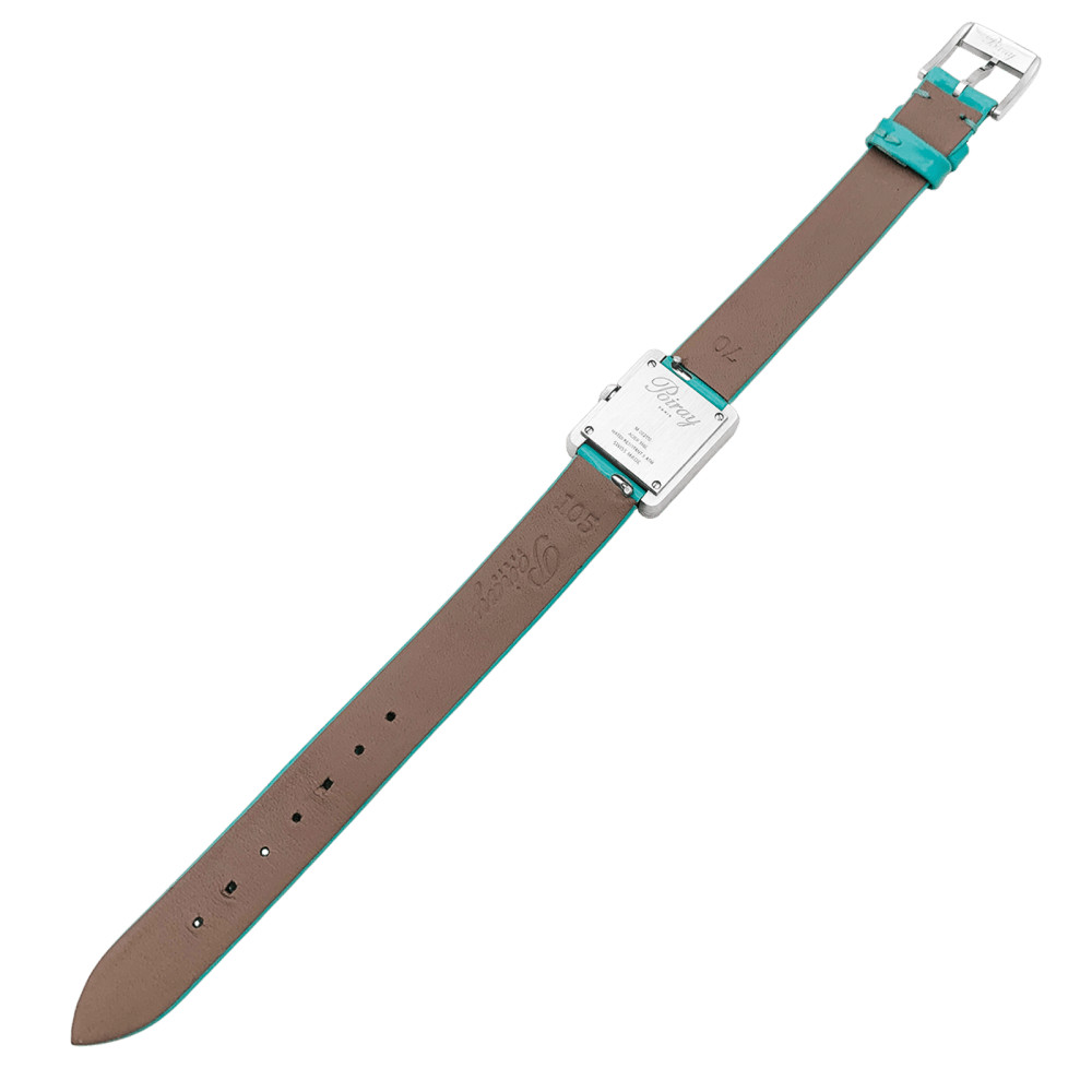 Montre POIRAY "Ma Première Mini" en acier et cuir - Castafiore