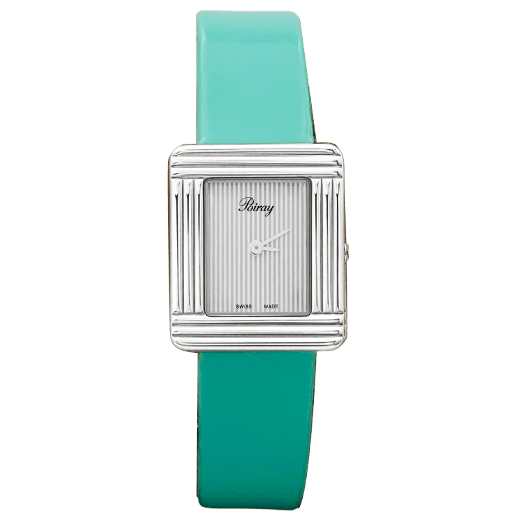 Montre POIRAY "Ma Première Mini" en acier et cuir - Castafiore