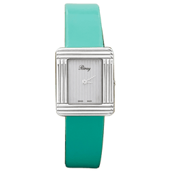 Montre POIRAY "Ma Première Mini" en acier et cuir - Castafiore
