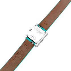 Montre POIRAY "Ma Première Mini" en acier et cuir - Castafiore