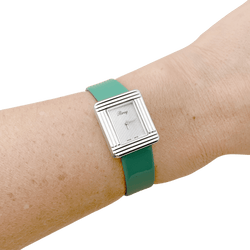 Montre POIRAY "Ma Première Mini" en acier et cuir - Castafiore