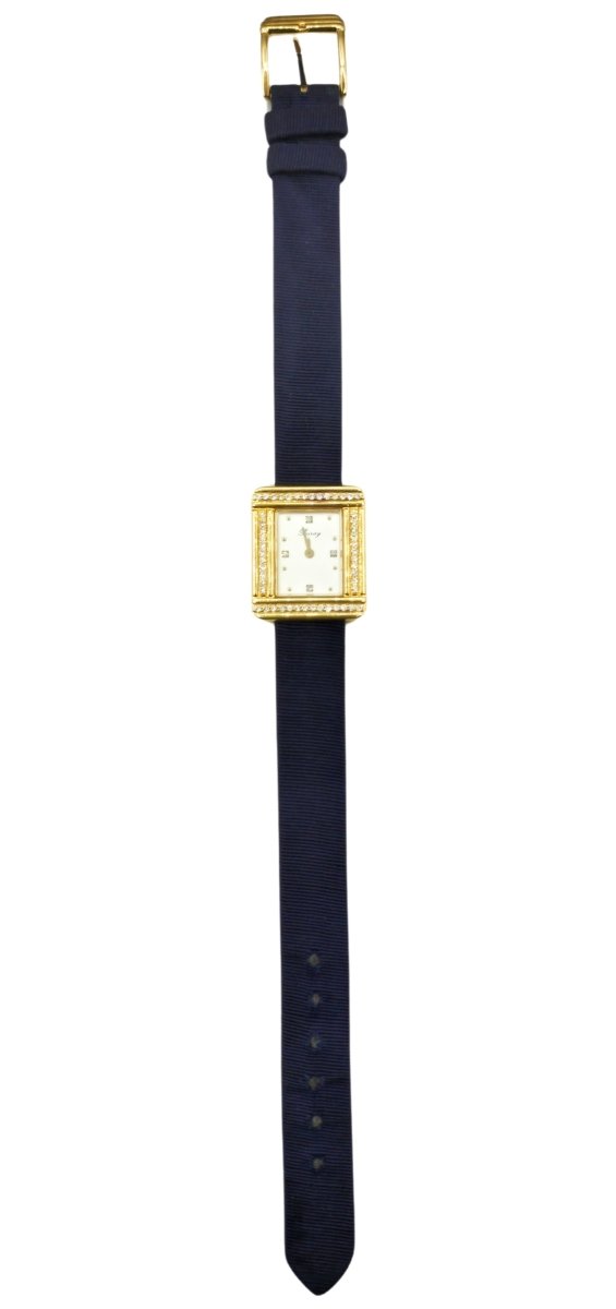 Montre POIRAY, "Ma première" modèle mini en or jaune et diamants - Castafiore