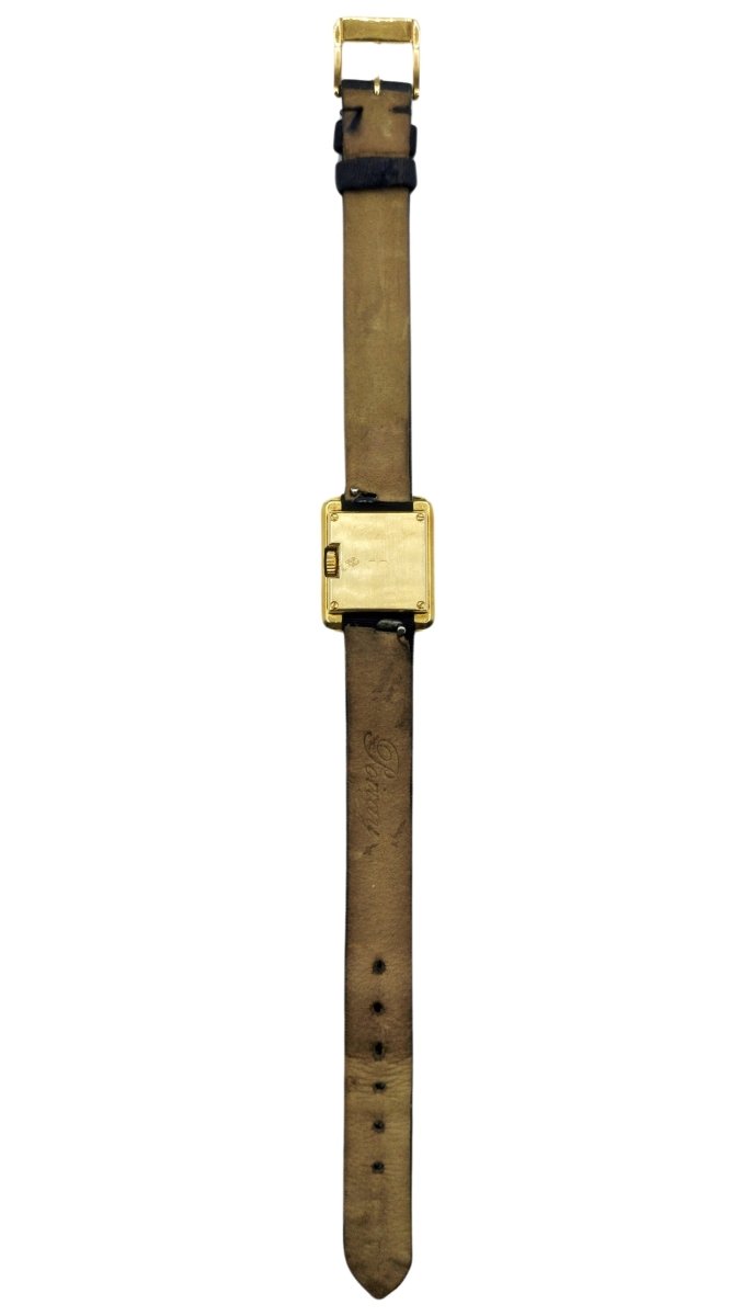 Montre POIRAY, "Ma première" modèle mini en or jaune et diamants - Castafiore