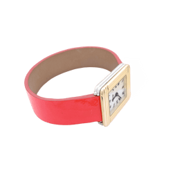 Montre POIRAY, "Ma Première", plaqué or, acier. - Castafiore