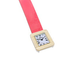 Montre POIRAY, "Ma Première", plaqué or, acier. - Castafiore