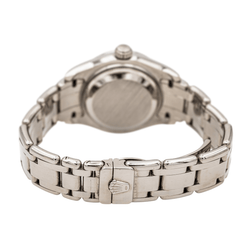 Montre ROLEX "Datejust Pearlmaster" en or blanc, nacre, saphir et diamants - Castafiore