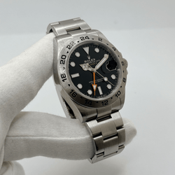 Montre ROLEX "Explorer" en acier - Castafiore