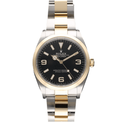 Montre Rolex "Explorer" en or jaune et acier - Castafiore