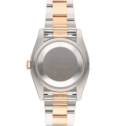 Montre ROLEX "Oyster Datejust" en or rose, acier et diamants - Castafiore