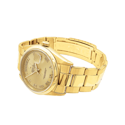 Montre ROLEX "Oyster Perpetual Date-Date" en or jaune - Castafiore