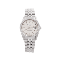 Montre Rolex "Oyster Perpetual Date" en acier - Castafiore