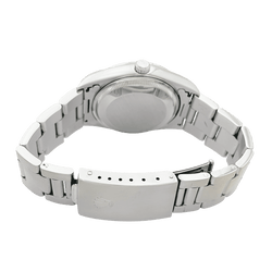 Montre ROLEX "Oyster Perpetual Date" en acier et argent - Castafiore