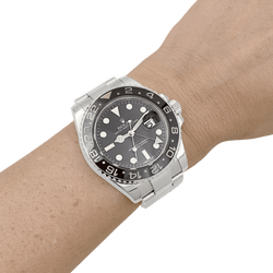 Montre ROLEX "Oyster Perpetual Date" en acier et céramique - Castafiore