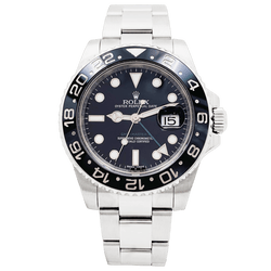 Montre ROLEX "Oyster Perpetual Date" en acier et céramique - Castafiore
