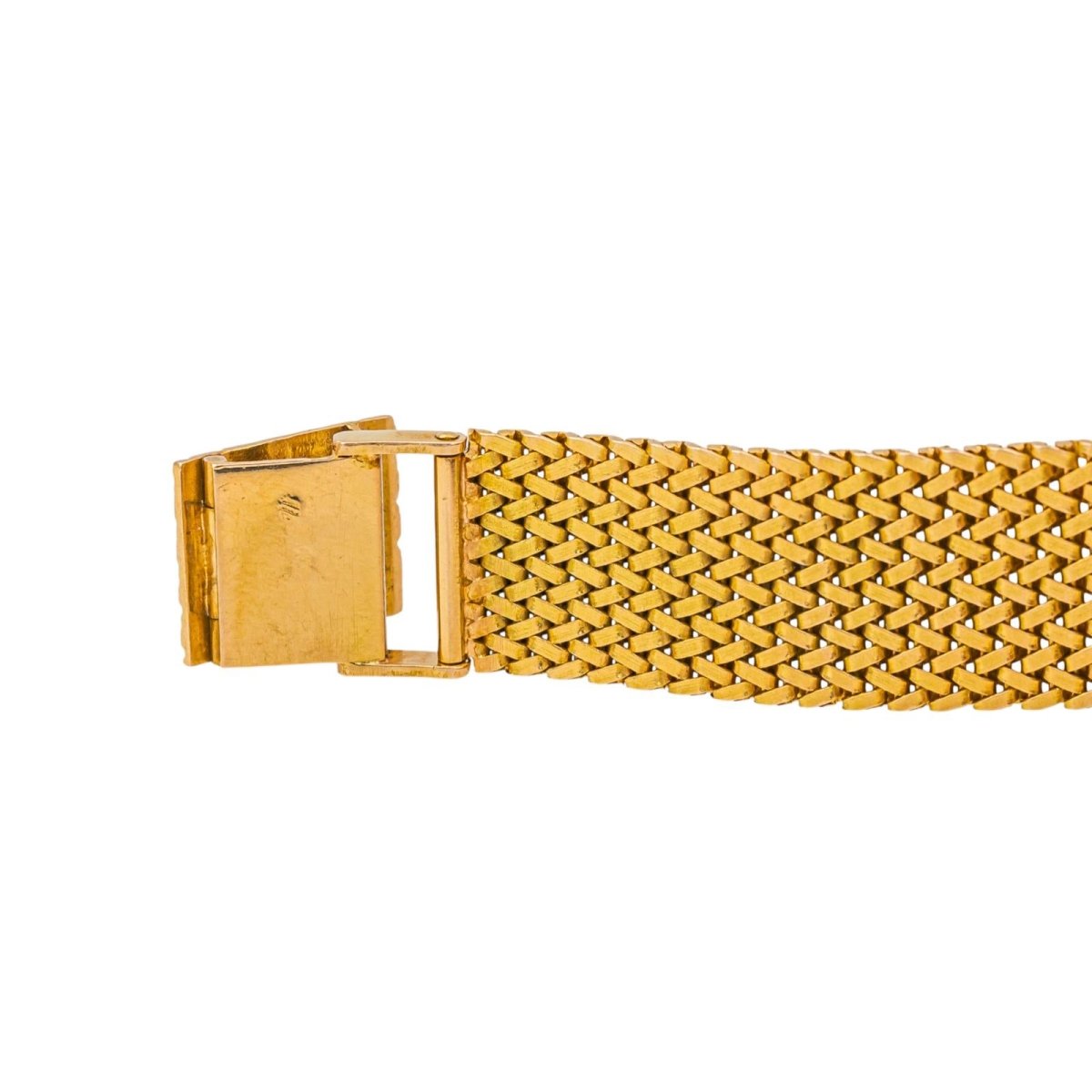 Montre ROLEX "Oyster Precision" en or jaune et saphir - Castafiore