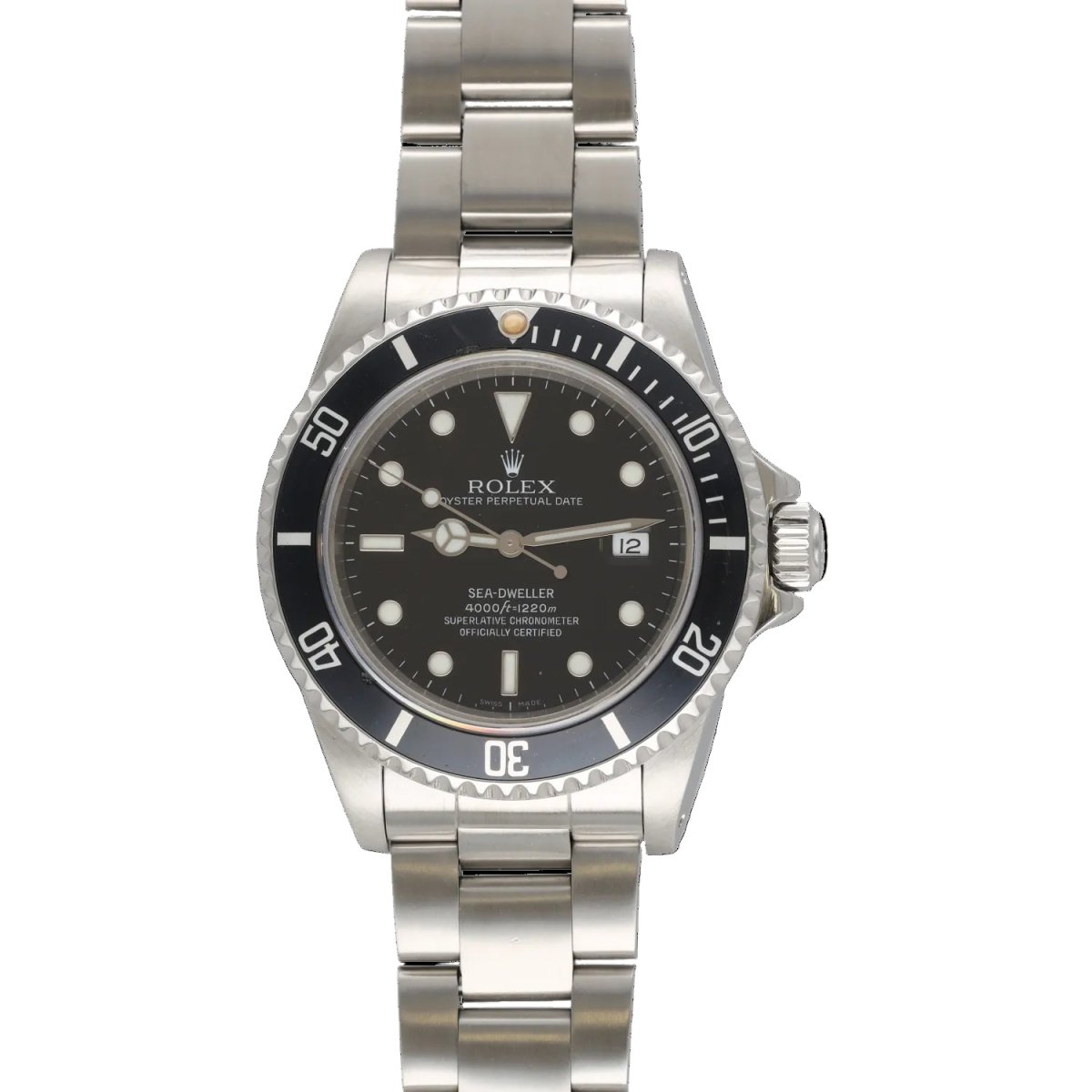 Montre ROLEX "Sea Dweller" en acier - Castafiore