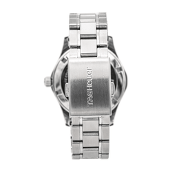 Montre TAG HEUER "Aquaracer" en acier, nacre, quartz, saphir et diamants - Castafiore
