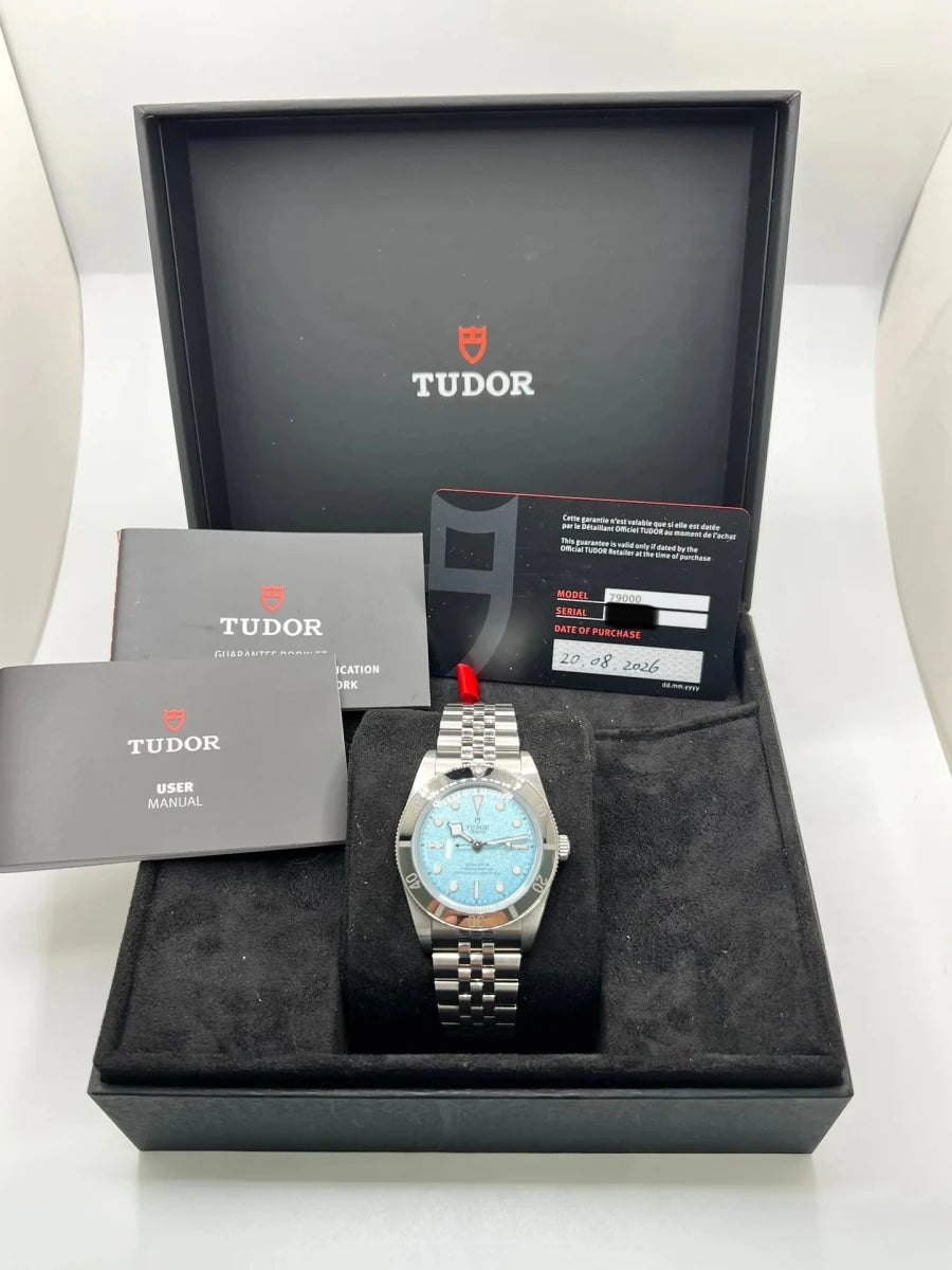 Montre TUDOR "Black Bay 54" en acier inoxydable - Castafiore