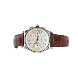 Montre UNIVERSAL GENEVE "Uni-Compax" en acier - Castafiore