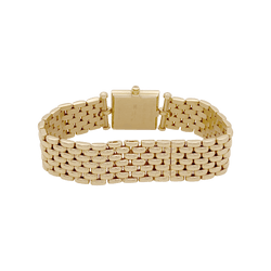 Montre VAN CLEEF & ARPELS "Classique" en or jaune et diamants - Castafiore