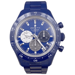 Montre ZENITH "Chronomaster Sport 160th Anniversary Édition" en céramique et acier - Castafiore
