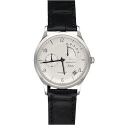 Montre ZENITH "Elite Réserve de Marche" en acier - Castafiore