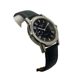 Montre ZENITH "Port Royal" en acier et cuir - Castafiore