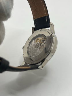 Montre ZENITH "Port Royal" en acier et cuir - Castafiore