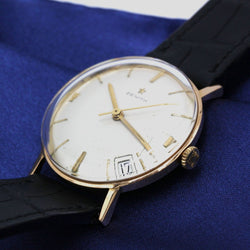 Montre ZÉNITH "Stellina" en or rose et cuir - Castafiore