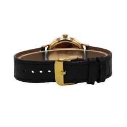 Montre ZÉNITH "Stellina" en or rose et cuir - Castafiore