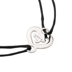 O.J. Perrin Bracelet Coeur légendes Or blanc - Castafiore
